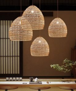 Luminaire Suspension Bambou