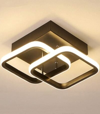 Plafonnier LED Double Carré