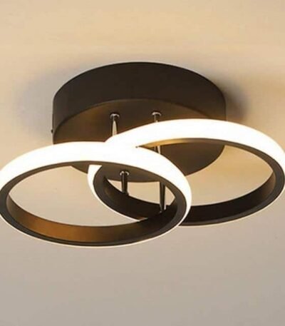 Plafonnier LED Double Rond