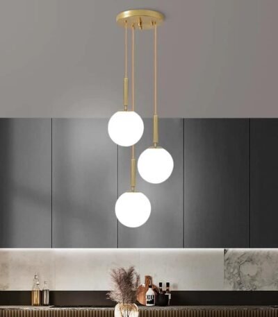Lustre LED Boules