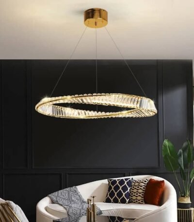 Lustre Luxe LED Cristal