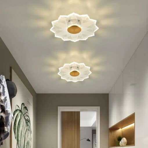 Plafonnier LED Design Lotus