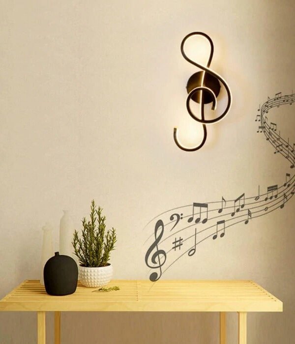 Applique Murale LED Clef de Sol