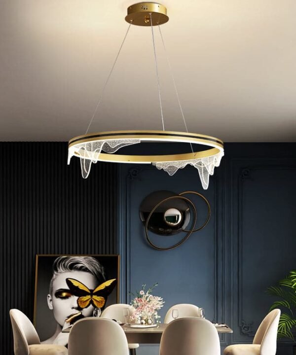 Lustre LED Moderne Montagne