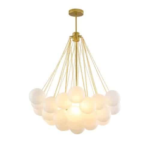 Lustre Boule Blanche