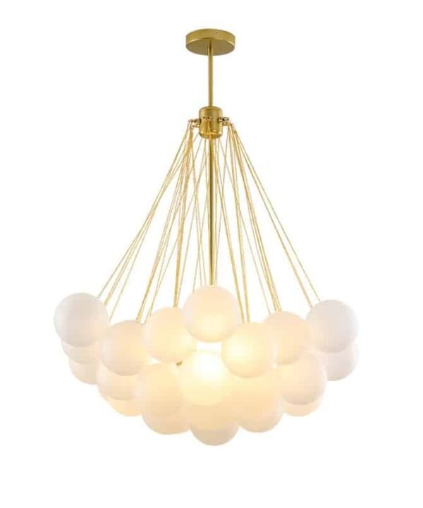 Lustre Boule Blanche