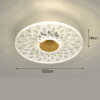 Plafonnier LED Design Pétales