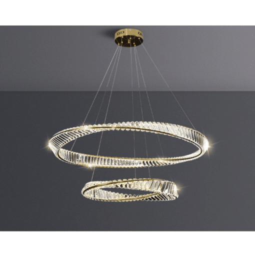 Lustre Luxe LED Cristal