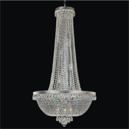 lustre de luxe cristal