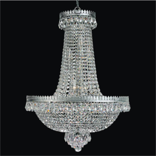 lustre de luxe cristal