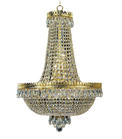 lustre de luxe cristal