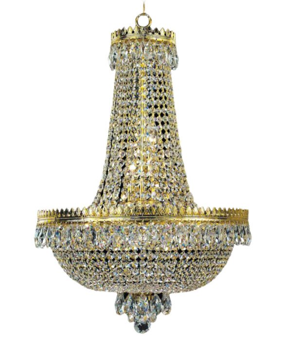 lustre de luxe cristal