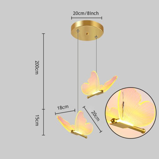 Luminaire Papillon