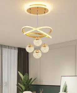 Luminaire Boule Cristal