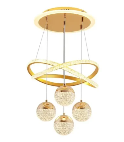 Luminaire Boule Cristal