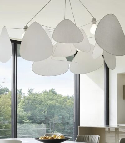 Lampe Suspension Tissu