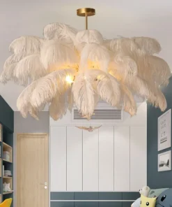 Lustre Plumes Tendance