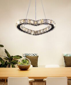 Lustre Cristal Coeur