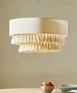 Lustre Boheme Blanc