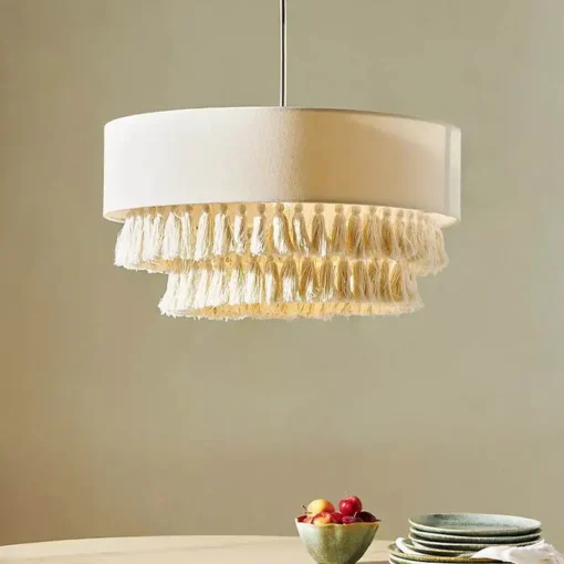 Lustre Boheme Blanc