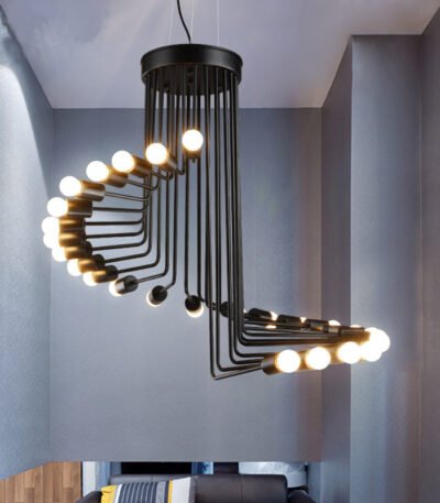 Lustre Design Escalier