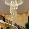 Lustre Escalier Cristal