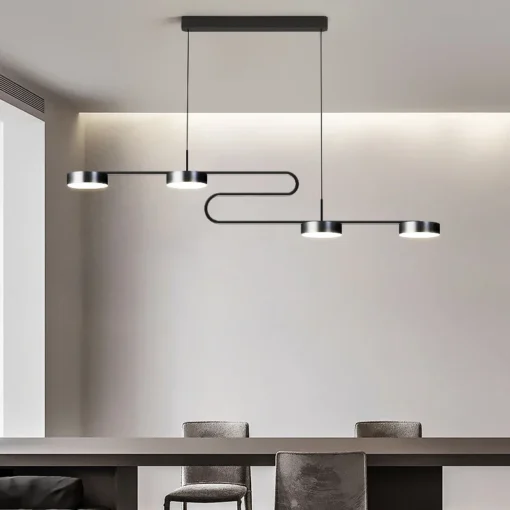 Luminaire Noir Suspendu