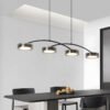 Lustre Noir Industriel