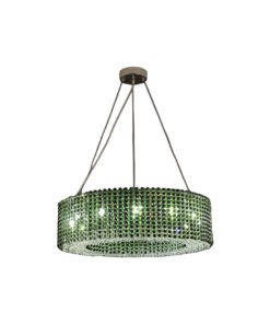 Lustre Vert En Verre