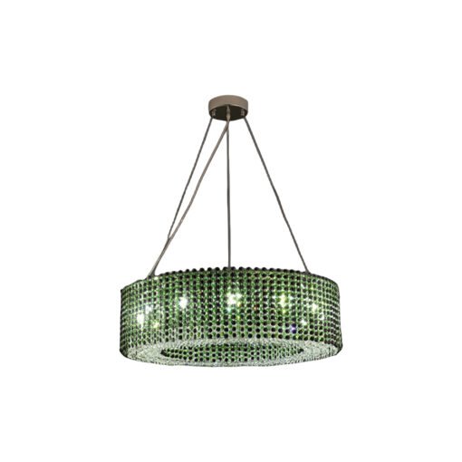 Lustre Vert En Verre