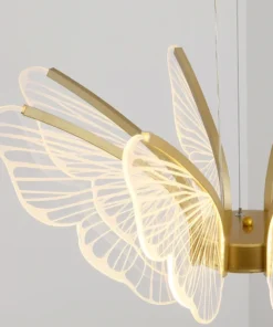 Luminaire Papillon Metal