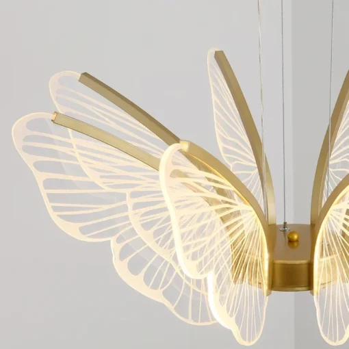 Luminaire Papillon Metal