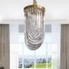 Lustre Tube Verre