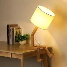 Lampe Chevet En Bois