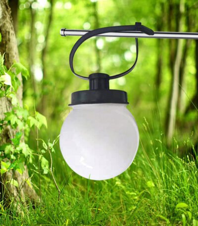 Lampe Exterieur Boule Blanche