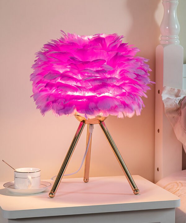 Lampe De Table Plume