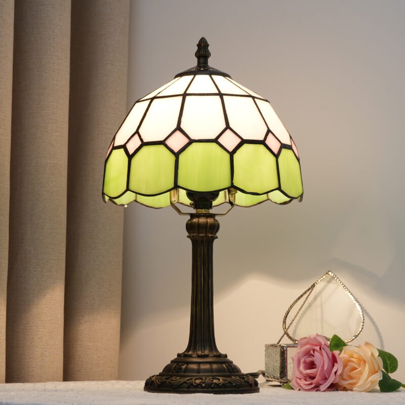 Lampe De Table Vitrail