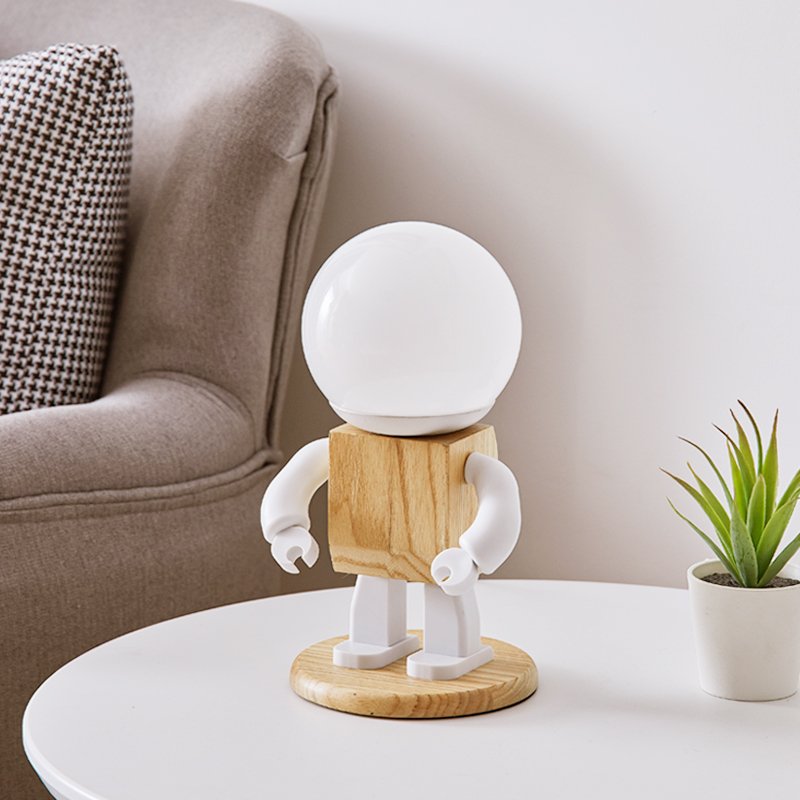 Lampe De Chevet Enfant Bois