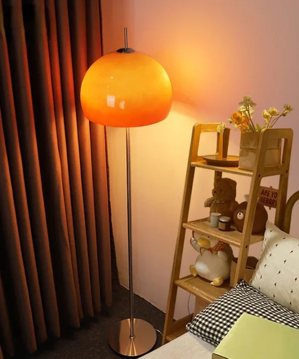 Lampadaire Jaune Design