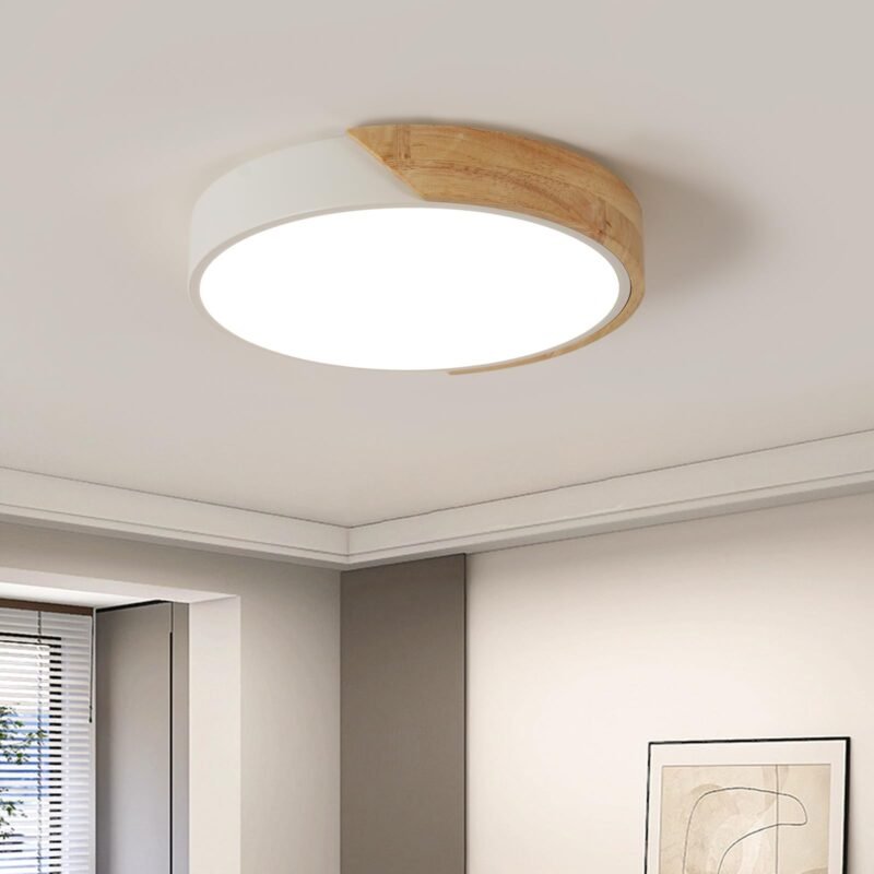 Plafonnier Bois Rond