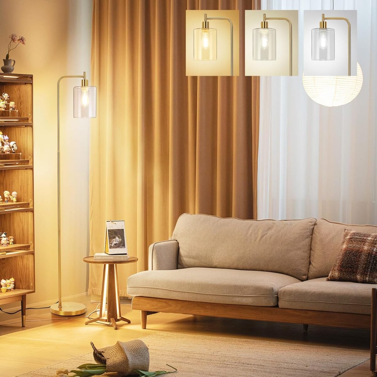 Lampadaire En Verre Design