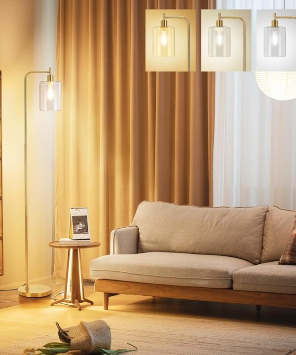 Lampadaire En Verre Design