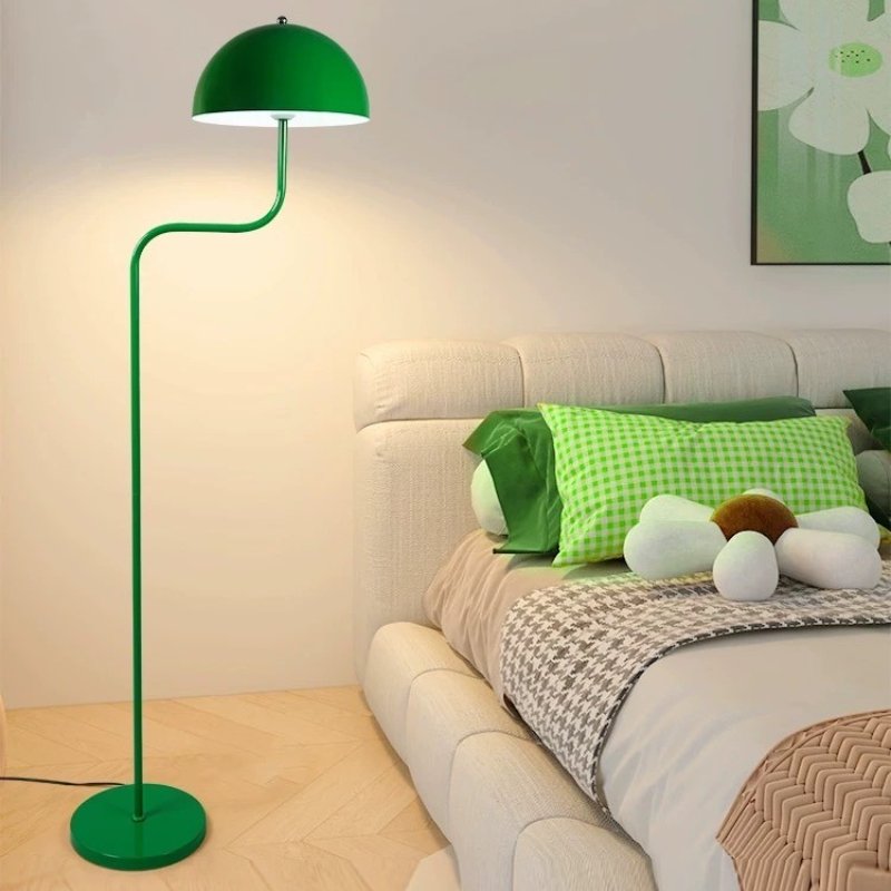 Lampe Sur Pied Verte